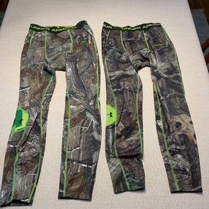 Under Armour camo longjohns